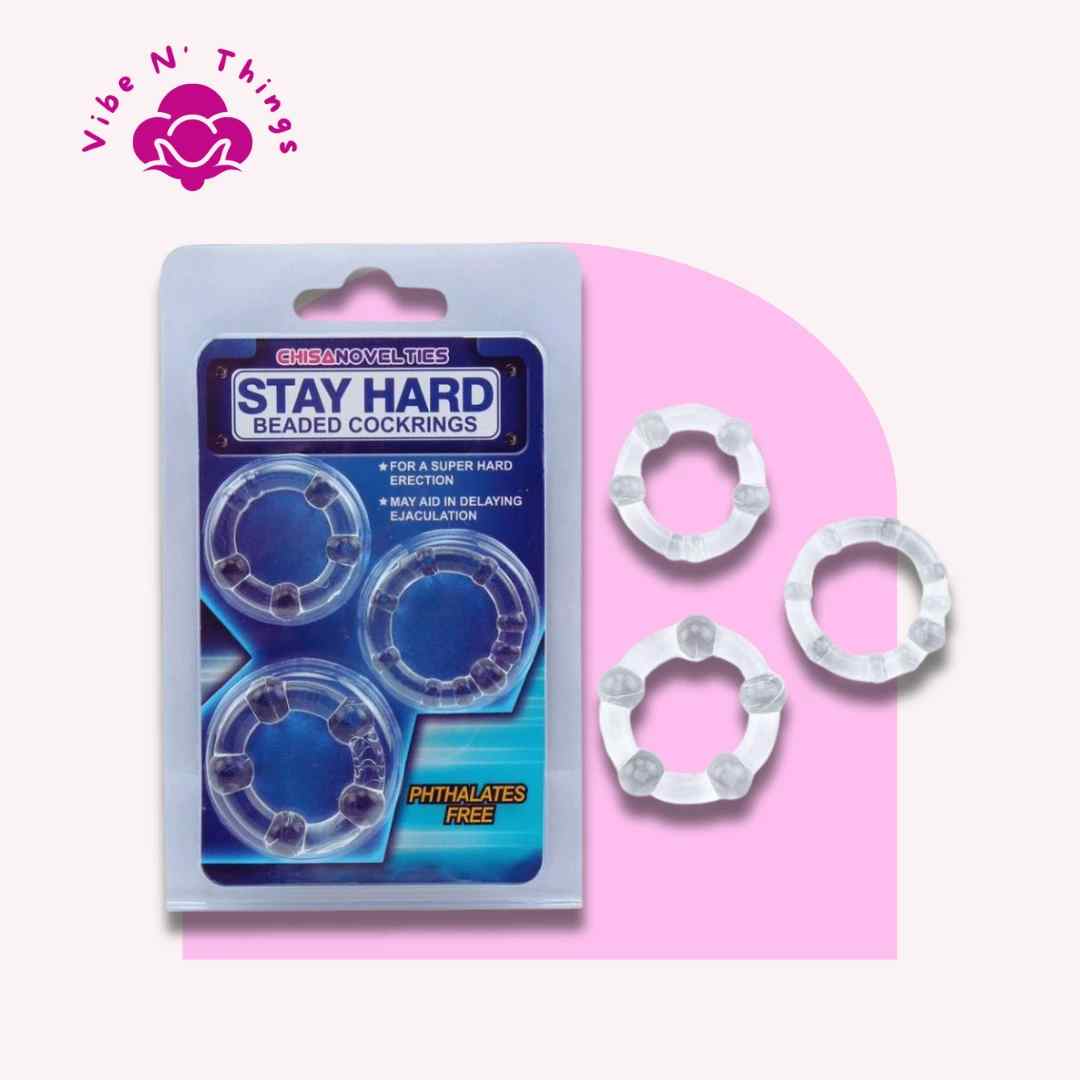 STAY HARD COCKRING